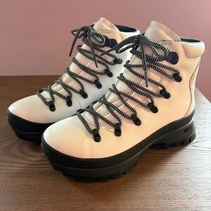 Merrell FloatPro Hiking Boots Women Size 7 White Vibram Sole New MSRP $190